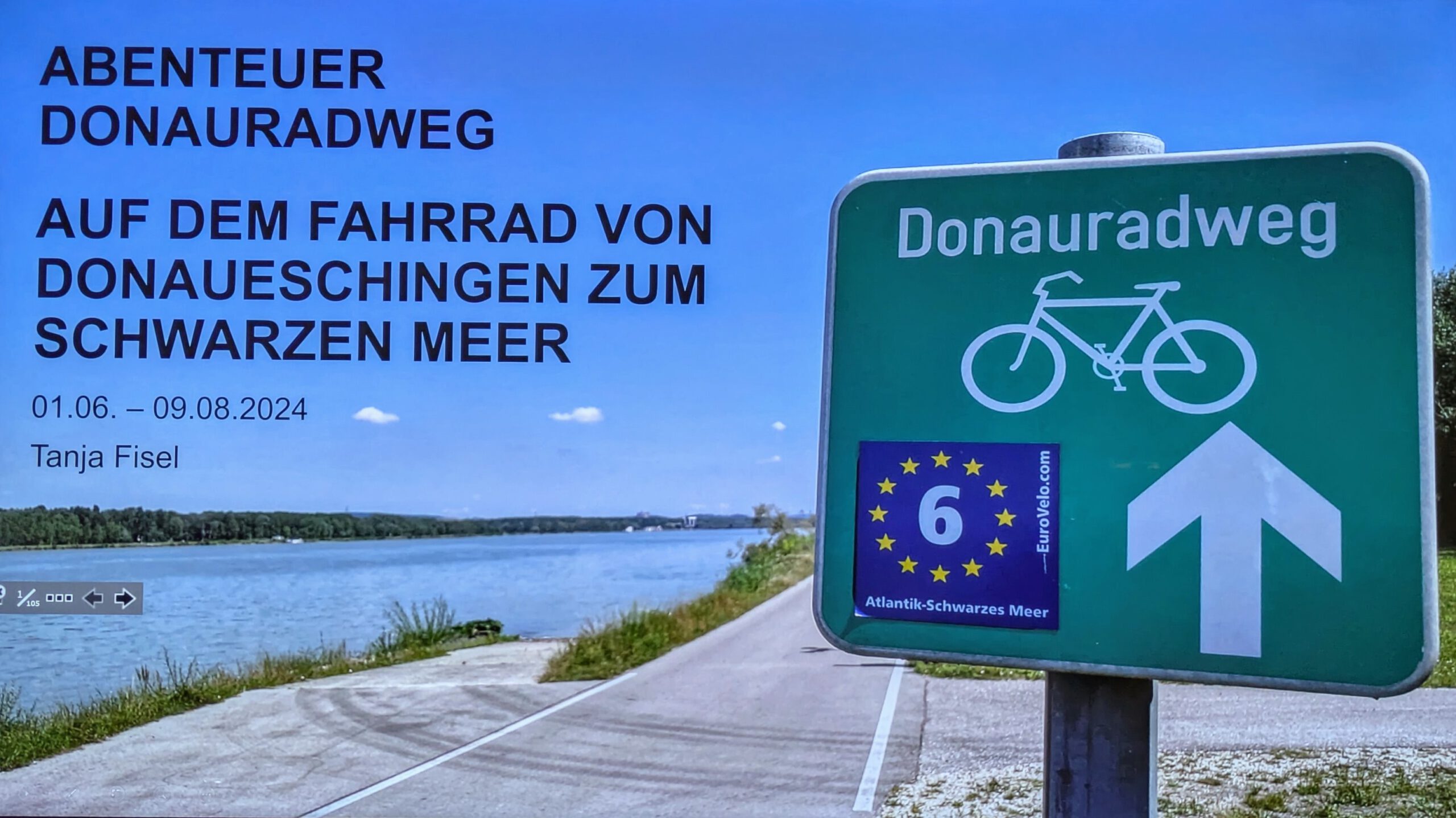 „Abenteuer Donauradweg – Auf dem Fahrrad von Donaueschingen zum Schwarzen Meer“